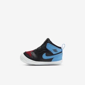 Nike Jordan 1 - Babe Jordan Cipő - Fekete/Piros/Fehér/Sötét Kék